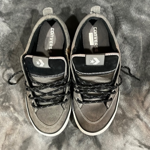 Converse Vintage Suede Skateboarding Shoes Mens Sz 11.5 Gray, Great hardly used - Picture 8 of 8